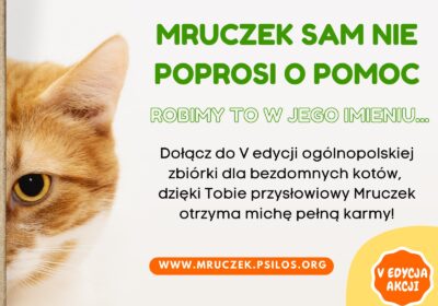 Mruczek sam nie poprosi o pomoc – V edycja akcji