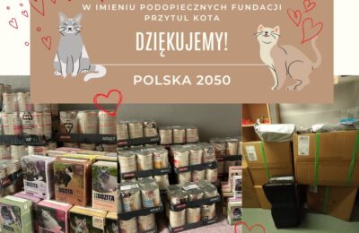 Podziękowania za dary Polska 2050