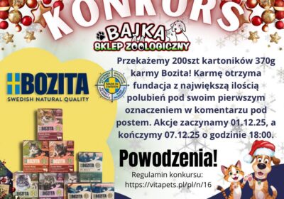 Do wygrania karma dla Przytul Kotów! Wystarczy polubienie!