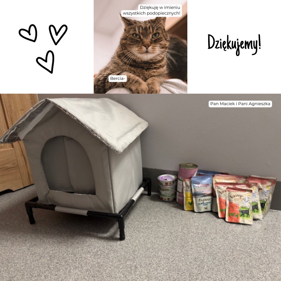 Podziękowania za dary