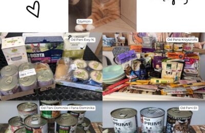 Podziękowania za dary