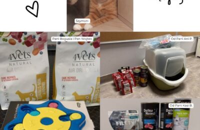 Podziękowania za dary