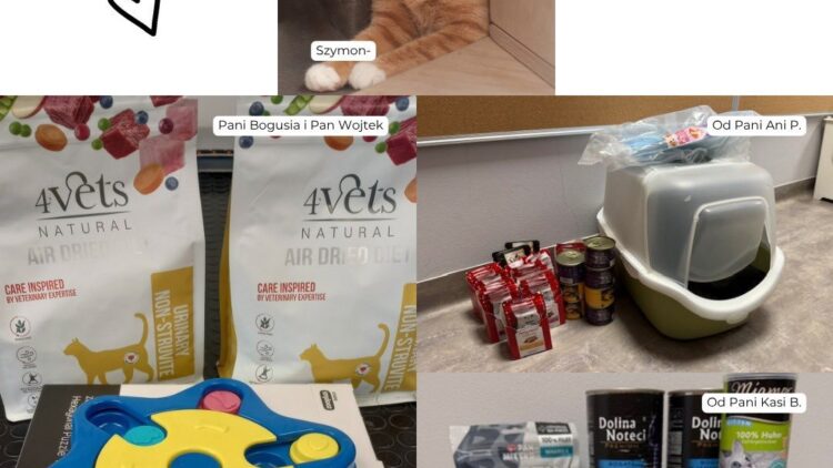 Podziękowania za dary