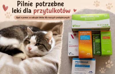 Pilnie potrzebne leki dla przytulkotów